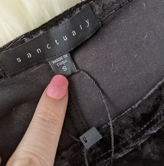 SANCTUARY - NWT Heartbreaker Velvet Dress - Picture 12 of 14